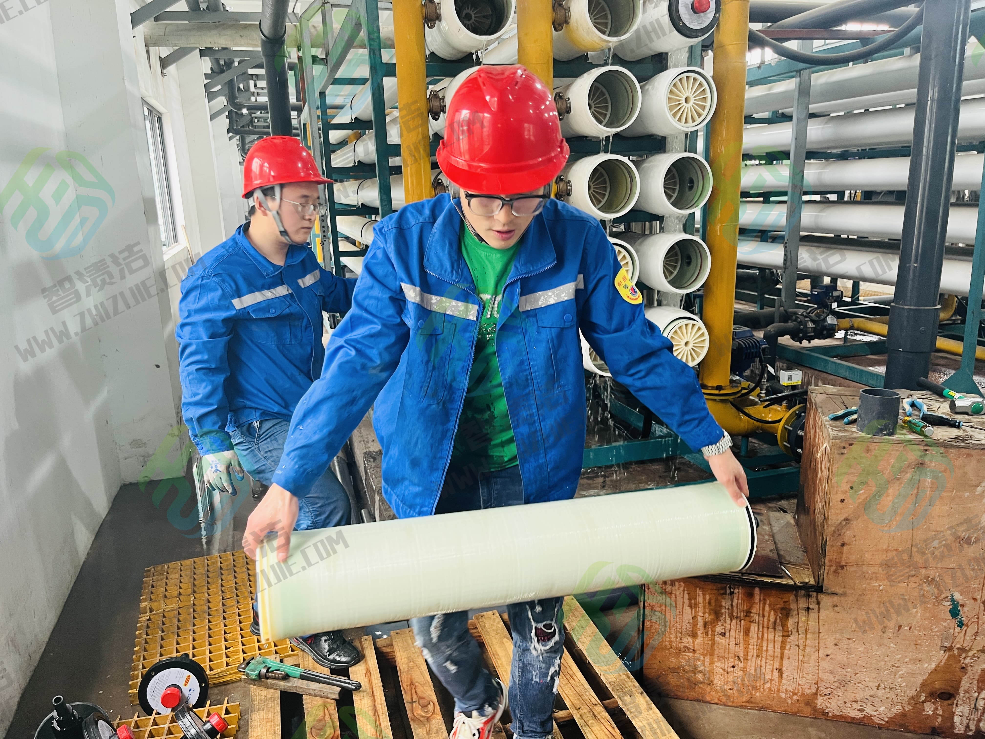 重庆某厂膜更换