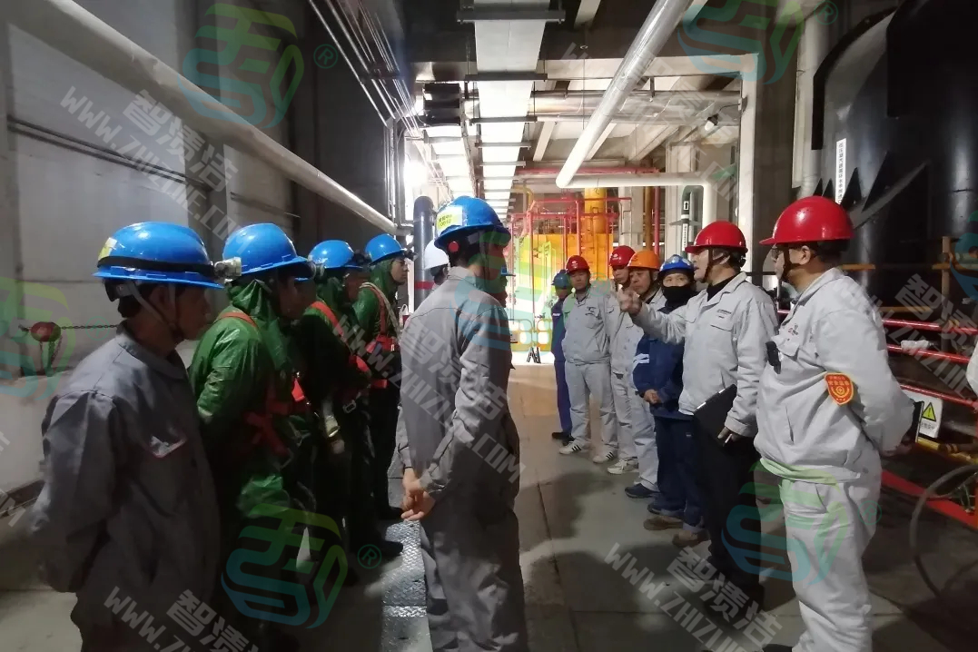 【长寿化学清洗】民权公司1号机凝汽器高压冲洗工作全面展开