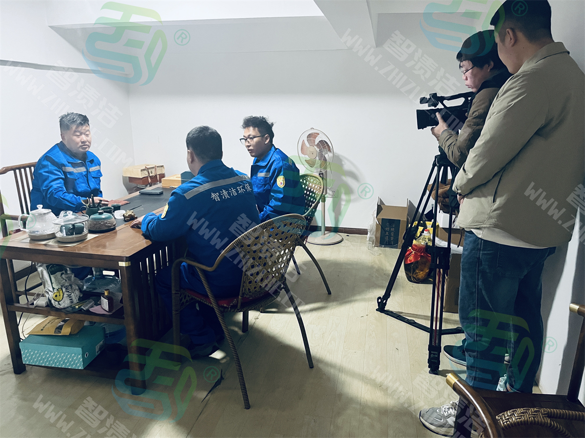 智渍洁迎来大国品牌故事栏目组采访拍摄