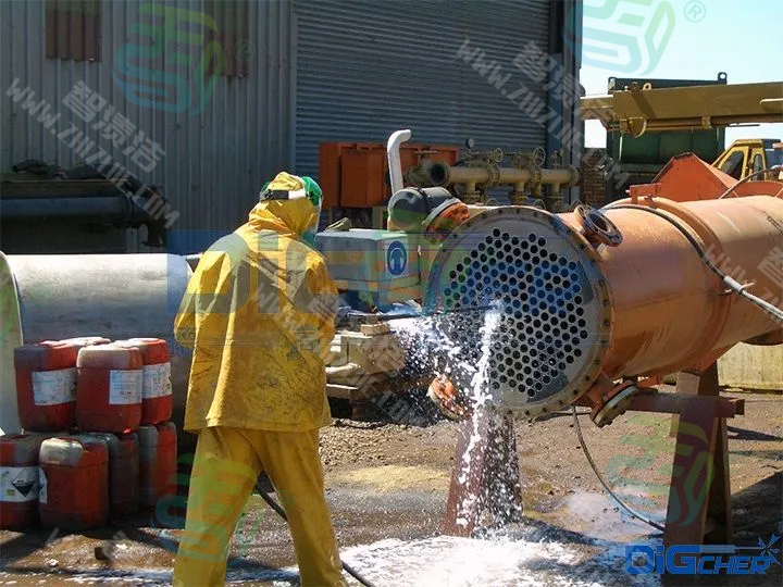 高压清洗机轻松搞定工业换热器堵塞、结垢、锈蚀问题
